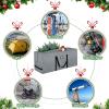 BALEINE 7.5 ft Christmas Tree Storage Bag, Heavy Duty Extra Large Artificial Christmas Tree Bag with Reinforced Handles and Dual Zippers Wide Opening (Gray, 7.5 ft)(Gray)