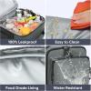 BALEINE Insulated Lunch Bag for Men Women, 22 Can Leakproof Cooler Bag with Adjustable Shoulder Strap for Work Picnic, Lunch Box for Women Men (Large, Blue)(Black)