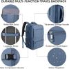 BALEINE Travel Backpack for Women Men, Large Sturdy Carry On Laptop Backpack Gifts for Business, Casual, Weekender, Hiking (XL, Dusty Blue)(Dusty Blue)