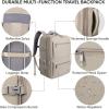 BALEINE Travel Backpack for Women Men, Large Sturdy Carry On Laptop Backpack Gifts for Business, Casual, Weekender, Hiking (XL, Dusty Blue)(Khaki)