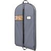 BALEINE 1PK Heavy Duty Garment Bag with Shoe Storage Travel Bag for Dresses, Suit, Coats Travel Essential (60″, Black)(Grey)