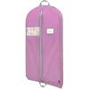 BALEINE 1PK Heavy Duty Garment Bag with Shoe Storage Travel Bag for Dresses, Suit, Coats Travel Essential (60″, Black)(Pink)
