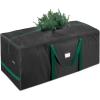 BALEINE 7.5 ft Christmas Tree Storage Bag, Heavy Duty 900D Oxford Fabric with Reinforced Handles and Dual Zippers Wide Opening, Extra Large Storage Container for Trees and Decorations (Black)(Black)