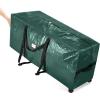 BALEINE 7.5 ft Rolling Christmas Tree Storage Bag, 2 Swivel Wheels for Easy Moving, Heavy Duty Extra Large Artificial Christmas Tree Bag with Reinforced Carry Handles and Fixed Buckle (Black)(Green)
