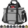 BALEINE Extra Large Soft Cooler Bag, Portable Leakproof Cooler, 40/60 Cans Volume for Beach, Camping, Kayaking, Travel, and Road Trips(Grey)