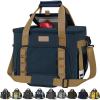 BALEINE Extra Large Soft Cooler Bag, Portable Leakproof Cooler, 40/60 Cans Volume for Beach, Camping, Kayaking, Travel, and Road Trips(Navy-khaki)