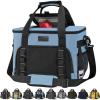 BALEINE Extra Large Soft Cooler Bag, Portable Leakproof Cooler, 40/60 Cans Volume for Beach, Camping, Kayaking, Travel, and Road Trips(Teal-black)