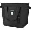BALEINE Large 45-Can Cooler Bags Insulated, PEVA Soft Cooler Tote Bag, Insulated Grocery Bags with Zippered Top (10.5 Gallon,Pink)(Black)