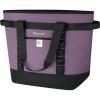 BALEINE Large 45-Can Cooler Bags Insulated, PEVA Soft Cooler Tote Bag, Insulated Grocery Bags with Zippered Top (10.5 Gallon,Pink)(Purple)