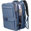 BALEINE Travel Backpack for Women Men, Large Sturdy Carry On Laptop Backpack Gifts for Business, Casual, Weekender, Hiking (XL, Dusty Blue)(Dusty Blue)