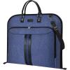 BALEINE Travel Garment Bag, Travel Suit Bag for Men, 42” Waterproof Carry on Garment Bag for Hanging Clothes, Garment Duffel Bag for Travel Business (Brown)(Blue)