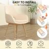 BALEINE 16 Pack Silicone Chair Leg Floor Protectors, Stool Leg Protectors Cap, Non-Slip Chair Leg Caps for Hardwood Floors (Clear & Small (Square), 16 Pack)(Clear & Combo)