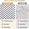 BALEINE Cabinet Liner, Drawer and Shelf Liner for Kitchen Cabinets Non-Adhesive, Non-Slip Protect Desks, Cupboard, Drawers, Shelves, Tableware (12 in x 10 Ft, Beige)(Beige)