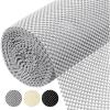 BALEINE Cabinet Liner, Drawer and Shelf Liner for Kitchen Cabinets Non-Adhesive, Non-Slip Protect Desks, Cupboard, Drawers, Shelves, Tableware (12 in x 10 Ft, Beige)(Gray)