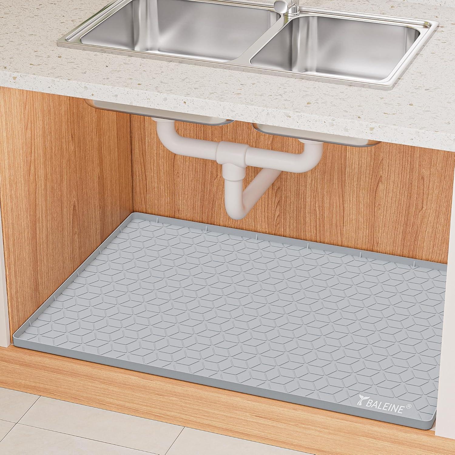 image:imageBALEINE Pantry Organizers and Storage Bins 6PK95x55x45 Under Sink Mat for Kitchen 3422